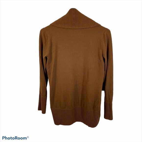 INC Open Front Ribbed Collar Knit Sweater Small - Picture 10 of 12